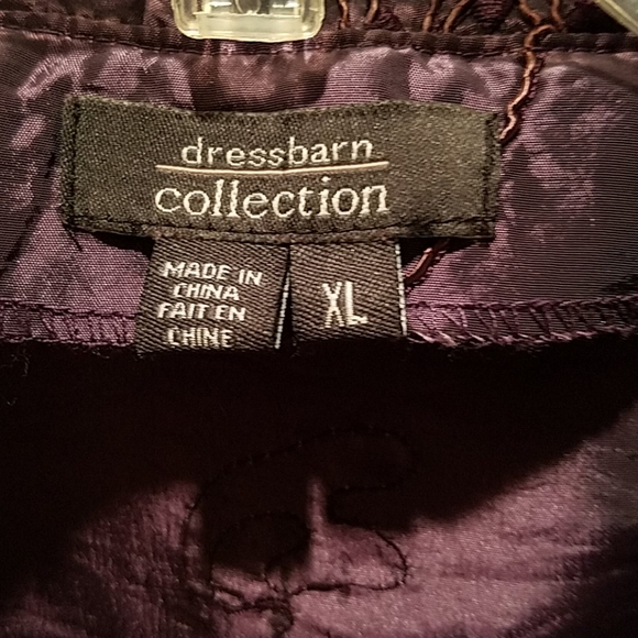Dressbarn collection purple jacket - Picture 4 of 5